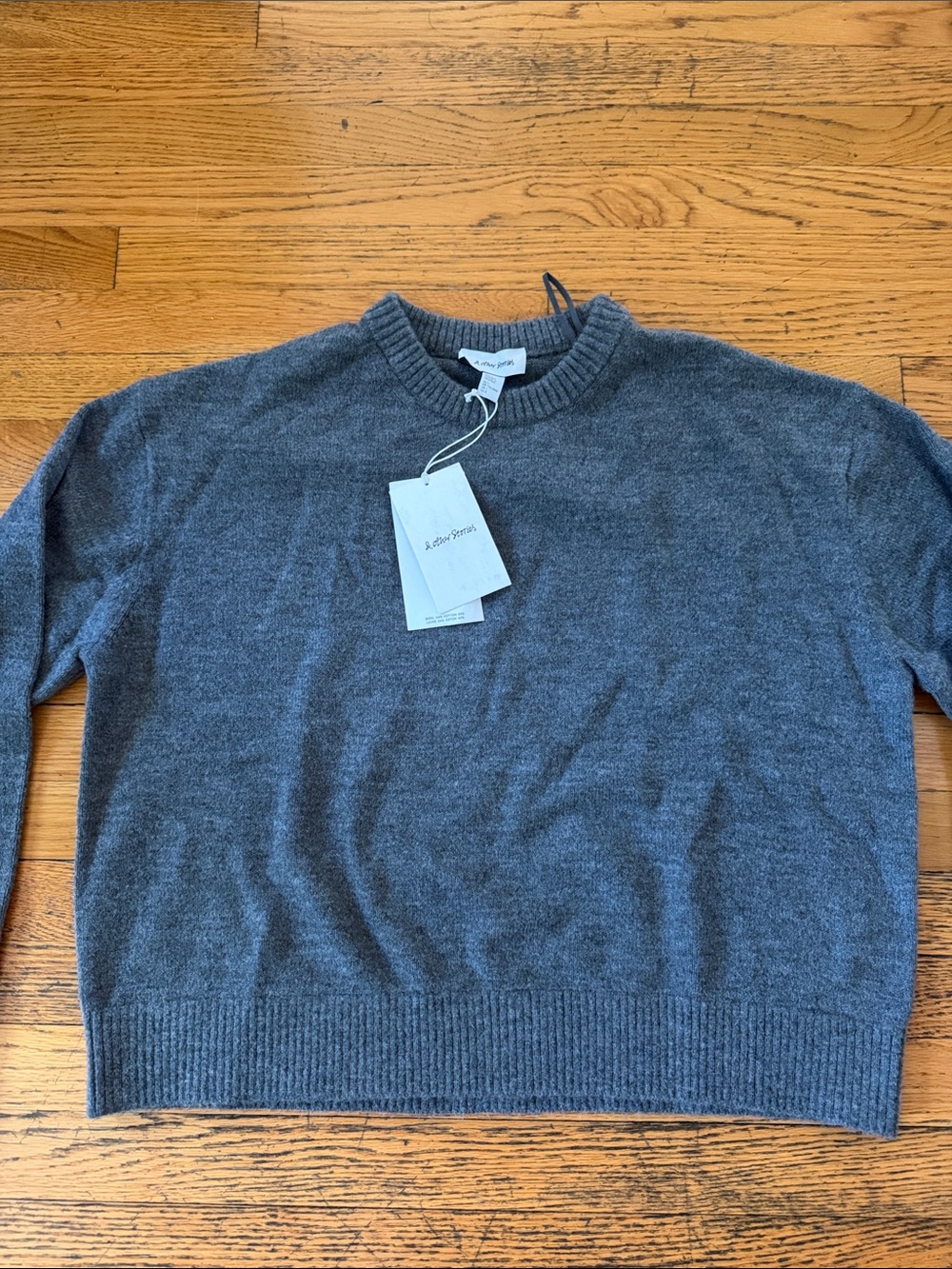 Dark Grey boxy sweater